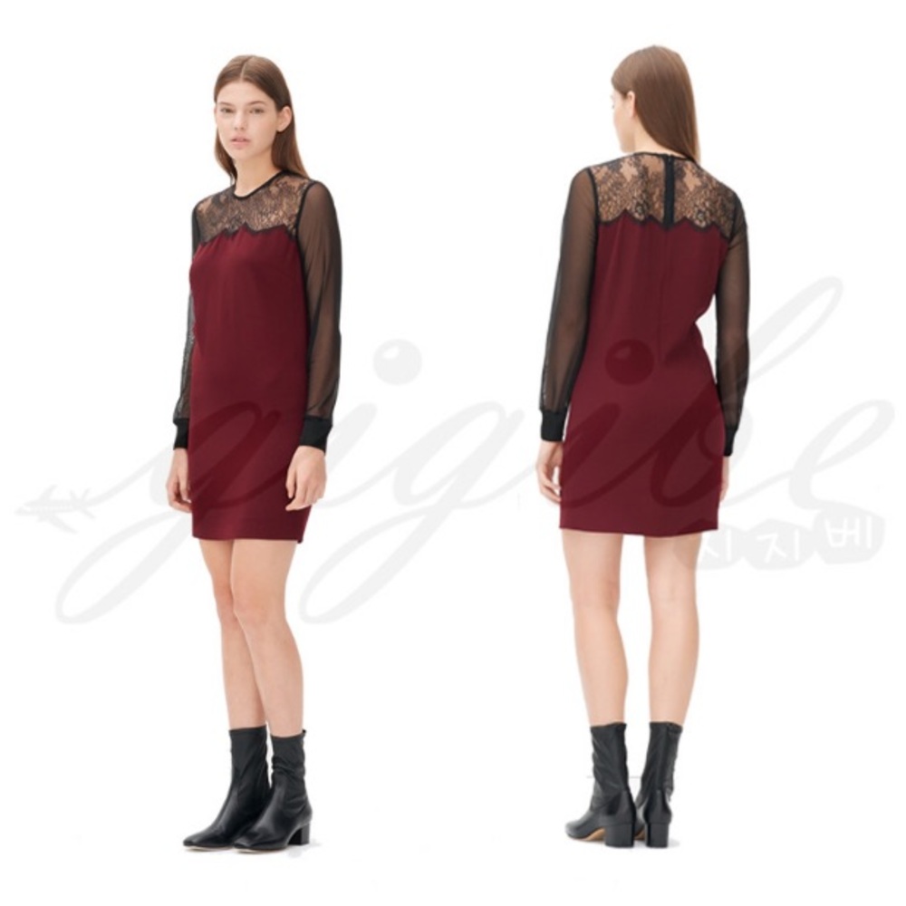 SANDRO Lace Mini Dress‎